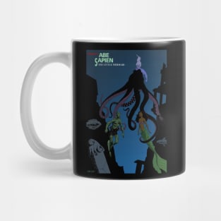 Hellboy's Abe Sapien meets Ariel, The Little Mermaid Mug